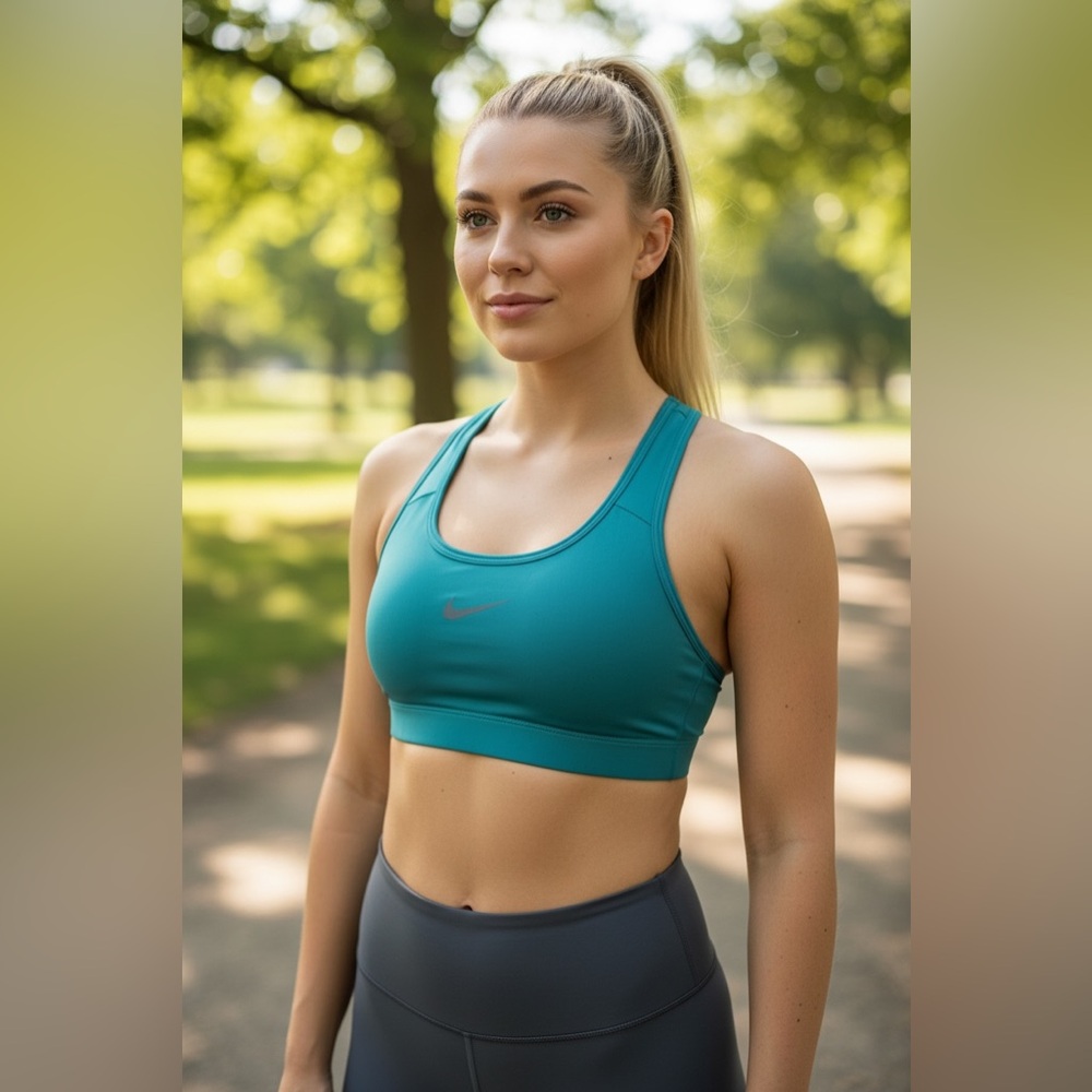 Nike Women's Blue Sports Bra